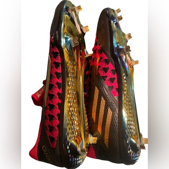 Adidas Cleats Adizero 2015 Cincinnati Red Gold Black Mens 14 NEW Baseball 753001 main image 10